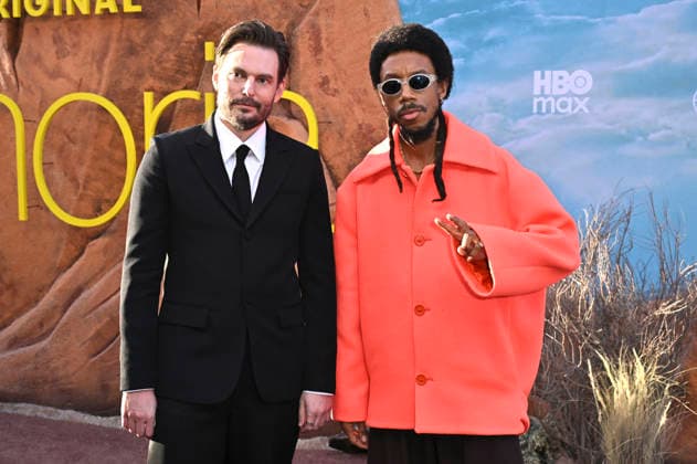 Sam Levinson and Darrell Britt Gibson at the premiere of season 3 of the HBO series Euphoria at the TCL Chinese Theatre Los Angeles, 07 04 2026 Foto:xD.xStarbuckx xFuturexImagex euphoria_6528