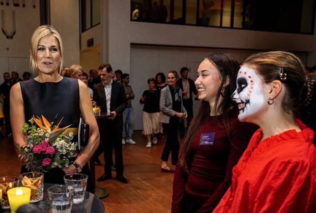 Den Haag, The Netherlands, 2026-04-08 20:08:12 THE HAGUE, 08-04-2026, Royal Conservatory. King Willem Alexander and Queen Maxima attend the anniversary performance celebrating the 200th anniversary of the Royal Conservatory in The Hague. During the evening, they also speak with teachers and students, and afterwards they meet involved students and artists. PHOTO: NLBeeld POOL Albert Nieboer Credit: NL Beeld Patrick van Emst  Copyright: xx x