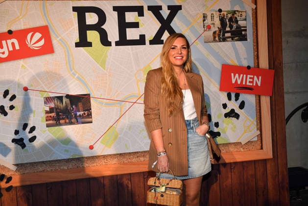 Alessandra Geissel at the premiere for the series start of Commissioner Rex on 8 04 2026 in the Astor Film Lounge at the ARRI cinema in Munich Premiere in Munich Commissioner Rex barks again on TV on Sat 1