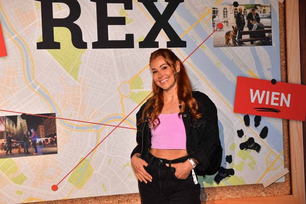 Tiger Kirchharz at the premiere for the series start of Commissioner Rex on 8 04 2026 in the Astor Film Lounge in the ARRI cinema in Munich Premiere in Munich Commissioner Rex barks again on TV on Sat 1
