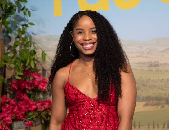 Shaniya arrives on the red carpet at the premiere of You, Me & Tuscany at Jazz at Lincoln Center on Wednesday, April 8, 2026 in New York City.  NYP20260408520 SERENAxXUxNING