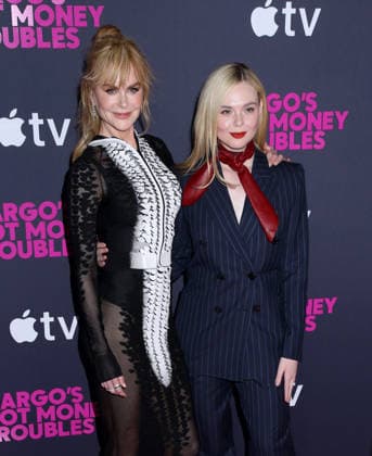 Apple s Margo s Got Money Troubles New York Premiere Nicole Kidman and Elle Fanning attending Apple s Margo s Got Money Troubles New York Premiere held the Regal Union Square on April 8, 2026 in New York City, NY New York City Regal Union Square NY USA Copyright: xStevenxBergman AFF-USA.COMx