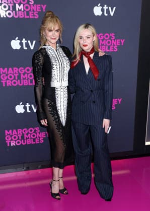 Apple s Margo s Got Money Troubles New York Premiere Nicole Kidman and Elle Fanning attending Apple s Margo s Got Money Troubles New York Premiere held the Regal Union Square on April 8, 2026 in New York City, NY New York City Regal Union Square NY USA Copyright: xStevenxBergman AFF-USA.COMx
