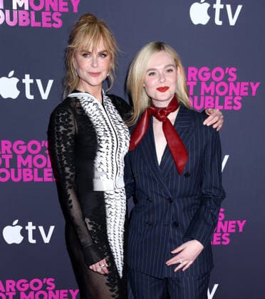 Apple s Margo s Got Money Troubles New York Premiere Nicole Kidman and Elle Fanning attending Apple s Margo s Got Money Troubles New York Premiere held the Regal Union Square on April 8, 2026 in New York City, NY New York City Regal Union Square NY USA Copyright: xStevenxBergman AFF-USA.COMx