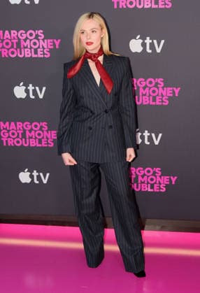 NEW YORK, NEW YORK APRIL 08 Elle Fanning at Apple s Margo s Got Money Troubles premiere at Regal Union Square on April 08, 2026 in New York City Credit Chris Gonzalez AdMedia 454871 2026 04 08  Copyright: xAdMediax STAR_454871_008