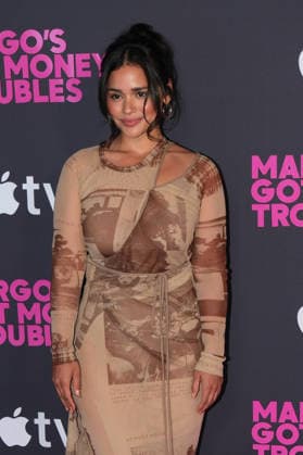 NEW YORK, NEW YORK APRIL 08 Marisela Zumbado Apple s Margo s Got Money Troubles premiere at Regal Union Square on April 08, 2026 in New York City Credit Chris Gonzalez AdMedia 454871 2026 04 08  Copyright: xAdMediax STAR_454871_017