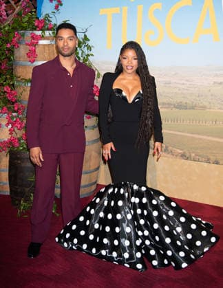 NY Premiere of You Me and Tuscany Featuring: RegÃ -Jean Page, Halle Bailey Where: New York, New York, United States When: 09 Apr 2026 Credit: Janet Mayer INSTARimages.com EDITORIAL USE ONLY. NOT FOR USE BY NEWSPAPERS BASED IN THE UK. Copyright: xx instar55605640