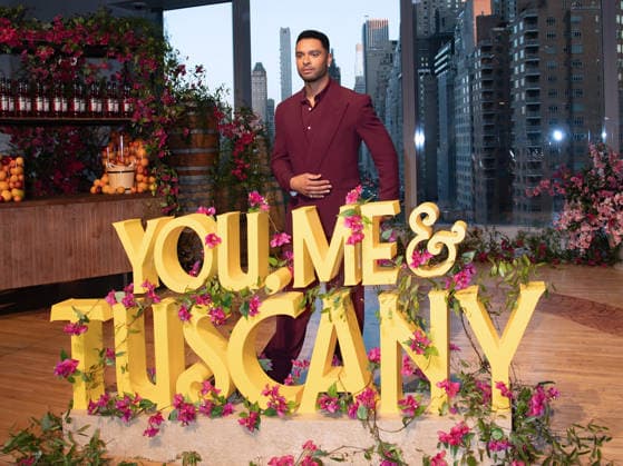 NY Premiere of You Me and Tuscany Featuring: RegÃ -Jean Page Where: New York, New York, United States When: 09 Apr 2026 Credit: Janet Mayer INSTARimages.com EDITORIAL USE ONLY. NOT FOR USE BY NEWSPAPERS BASED IN THE UK. Copyright: xx instar55605645