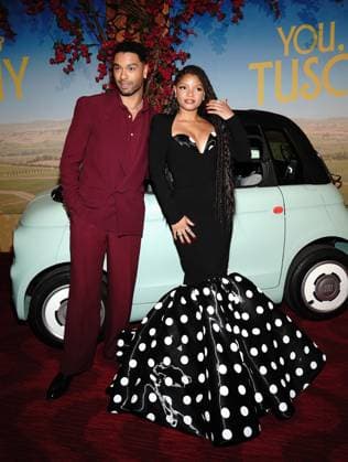RegÃ©-Jean Page, Halle Bailey at arrivals for YOU, ME & TUSCANY Premiere, Jazz At Lincoln Center, New York, NY, April 08, 2026. Photo By: Kristin Callahan Everett Collection YOU, ME & TUSCANY Premiere PUBLICATIONXNOTxINxCANxCHNxFRAxITAxJPNxNORxPOLxRUSxESPxUKxUSA