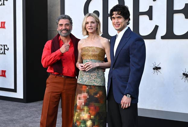 ˜Beef™ season 2 World Premiere Oscar Isaac, Carey Mulligan and Charles Melton arriving to ˜Beef™ season 2 World Premiere at Egyptian Theatre on April 08, 2026 in Hollywood, CA. Hollywood Egyptian Theatre California USA Copyright: xLISAxOConnor AFF-USA.comx