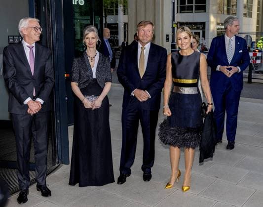Royal Couple Attends 200th Anniversary Performance - The Hague Royal Conservatory. King Willem Alexander and Queen Máxima attend the anniversary performance celebrating the 200th anniversary of the Royal Conservatory in The Hague. During the evening, they also speak with teachers and students, and afterwards they meet involved students and artists. The Hague, Netherlands on April 8, 2026. Photo by Bruno Press ABACAPRESS.COM The Hague Netherlands  Copyright: xBrunoxPress ABACAx