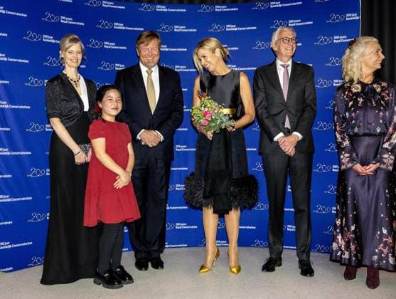 Royal Couple Attends 200th Anniversary Performance - The Hague Royal Conservatory. King Willem Alexander and Queen Máxima attend the anniversary performance celebrating the 200th anniversary of the Royal Conservatory in The Hague. During the evening, they also speak with teachers and students, and afterwards they meet involved students and artists. The Hague, Netherlands on April 8, 2026. Photo by Bruno Press ABACAPRESS.COM The Hague Netherlands  Copyright: xBrunoxPress ABACAx