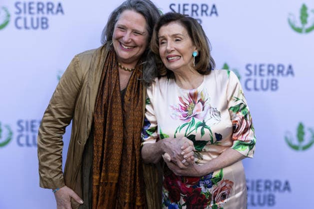 April 8, 2026, Los Angeles, California, USA: American Former Speaker of the House NANCY PELOSI, 86, stands with Lauren Blackford, the first female Executive Director of the Sierra Club in itÃ¢â‚¬â ¢s 134 year history, on the Red Carpet at the Skirball Cultural Center in Los Angeles, California. Pelosi received the 2026 Sierra ClubÃ¢â‚¬â ¢s Lifetime Achievement Award at the Sierra Club Trailblazers Ball for her exemplary support of environment stewardship. Los Angeles USA  - ZUMAk144 20260408_znp_k144_010 Copyright: xAmyxKatzx