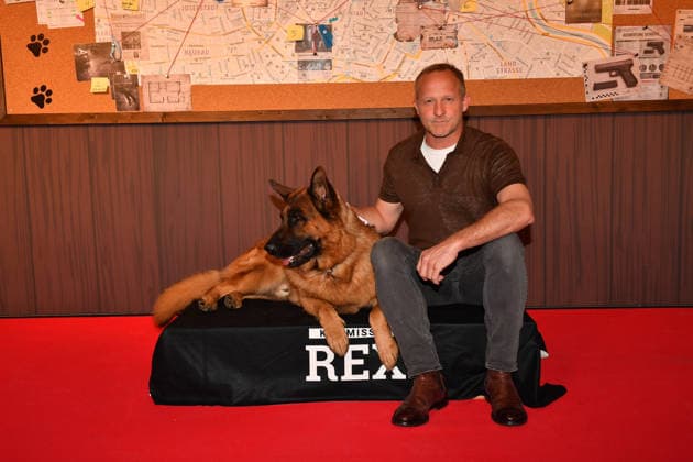 Maximilian Brückner Commissioner Rex Photocall Astor Lounge Munich 08 April 2026