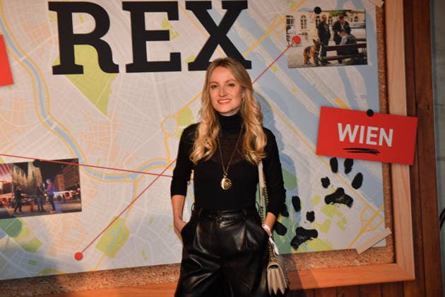 Vanessa Eichholz Commissioner Rex Photocall Astor Lounge Munich 08 April 2026
