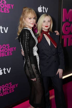 Global Premiere of the upcoming Apple TV series Margo™s Got Money Troubles at the Regal Union Square. The series debuts globally on Apple TV on Wednesday April 15, 2026 Featuring: Nicole Kidman and Elle Fanning Where: New York, New York, United States When: 08 Apr 2026 Credit: Marion Curtis StarPix for Apple TV INSTARimages EDITORIAL USE ONLY. NOT FOR USE BY NEWSPAPERS BASED IN THE UK. Copyright: xx instar55605825