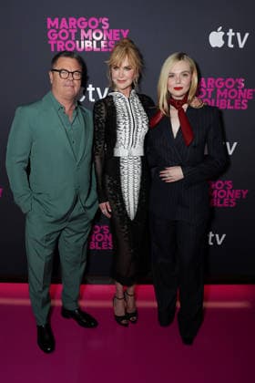 Global Premiere of the upcoming Apple TV series Margo™s Got Money Troubles at the Regal Union Square. The series debuts globally on Apple TV on Wednesday April 15, 2026 Featuring: Nick Offerman, Nicole Kidman and Elle Fanning Where: New York, New York, United States When: 08 Apr 2026 Credit: Marion Curtis StarPix for Apple TV INSTARimages EDITORIAL USE ONLY. NOT FOR USE BY NEWSPAPERS BASED IN THE UK. Copyright: xx instar55605833