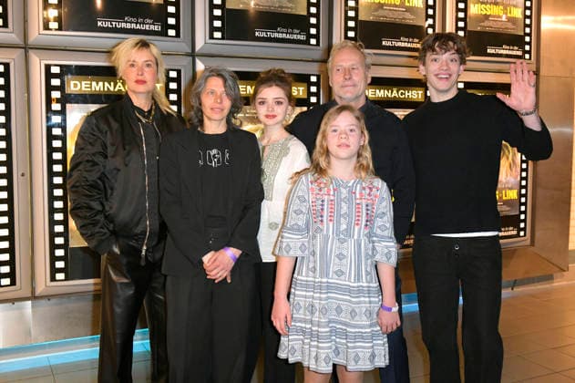 Susanne Wolff, Margarita Breitkreiz, Luca Brüggemann, Merle Staacken, Wolfram Koch and Lennox Halm at the premiere of the film MissingLink as part of the radioeins series Der schöne Mittwoch at the cinema in the KulturBrauerei Berlin, 08 04 2026 Foto:xM.xBehrensx xFuturexImagex link_6428
