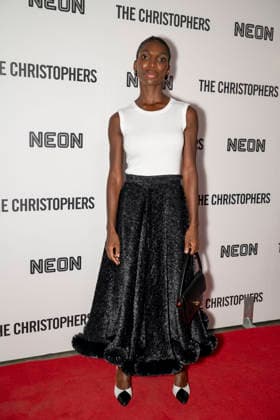 April 8, 2026, New York, New York, USA: MICHAELA COEL attends The Christophers premiere at Metrograph in New York. 8 April 2026 New York USA - ZUMAa265 20260408_zep_a265_036 Copyright: xEricxAcquayex