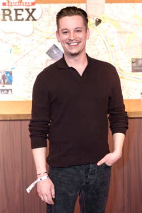 Marcel Mayr at the premiere of the first of six feature-length episodes of the SAT 1 series Kommissar Rex in the Astor Film Lounge at the Arri cinema in Munich, 08 04 2026 Foto:xN.xKolinzx xFuturexImagex rex_6423