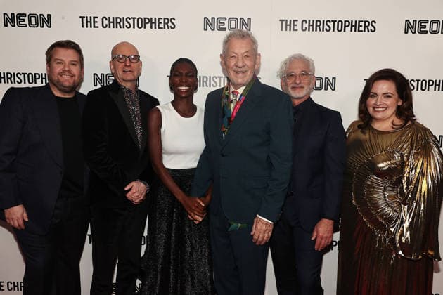NEON presents Steven Soderbergh s The Christophers at the Metrograph Featuring: James Corden, Steven Soderbergh, Michaela Coel, Sir Ian McKellen, Ed Soloman, Jessica Gunning Where: New York, New York, United States When: 08 Apr 2026 Credit: Dave Allocca Starpix INSTARimages EDITORIAL USE ONLY. NOT FOR USE BY NEWSPAPERS BASED IN THE UK. Copyright: xDavexAlloccax xStarpixx instar55605928