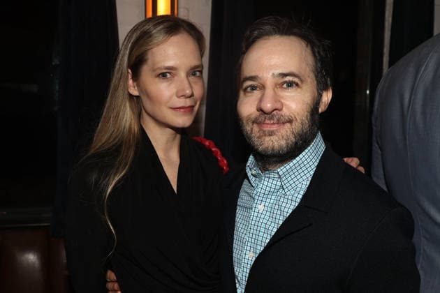 NEON presents Steven Soderbergh s The Christophers at the Metrograph Featuring: Danny Strong with wife Where: New York, New York, United States When: 08 Apr 2026 Credit: Dave Allocca Starpix INSTARimages EDITORIAL USE ONLY. NOT FOR USE BY NEWSPAPERS BASED IN THE UK. Copyright: xDavexAlloccax xStarpixx instar55605943