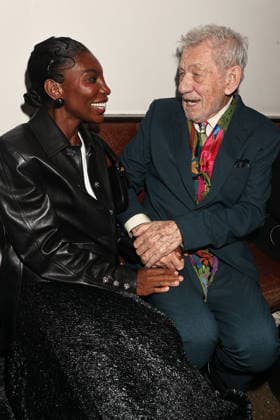 NEON presents Steven Soderbergh s The Christophers at the Metrograph Featuring: Michaela Coel and Sir Ian McKellen Where: New York, New York, United States When: 08 Apr 2026 Credit: Dave Allocca Starpix INSTARimages EDITORIAL USE ONLY. NOT FOR USE BY NEWSPAPERS BASED IN THE UK. Copyright: xDavexAlloccax xStarpixx instar55605946