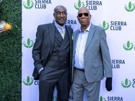 April 8, 2026, Los Angeles, California, USA: American Movie Star MORGAN FREEMAN, 88, and SinnerÃ¢â‚¬â ¢s Actor DELROY LINDO, 73, pose together on the Red Carpet at the Skirball Cultural Center in Los Angeles, California before the Sierra Club TrailblazerÃ¢â‚¬â ¢s Ball. FREEMAN will receive the Sierra ClubÃ¢â‚¬â ¢s Visionary Award for his support of the environment. Los Angeles USA - ZUMAk144 20260408_znp_k144_081 Copyright: xAmyxKatzx