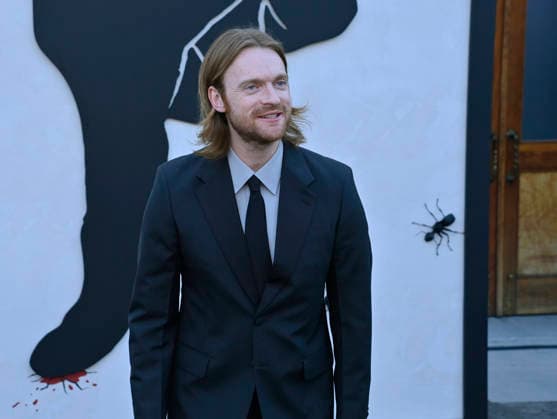 Songwriter Finneus attends Netflix s dark comedy TV series Beef at the Egyptian Theatre in the Hollywood section of Los Angeles on Wednesday, April 8, 2026. Storyline: Road rage ensues after a parking-lot incident, resulting in a bitter feud between the two antagonists. The vendetta between them and the lengths they ll go to in order to wreak revenge on each other spirals out of control, jeopardizing everything and everyone in their lives.  LAP2026040839 JIMxRUYMEN