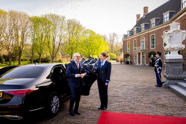 09-04-2026 HtB President Alar Karis of Estonia at palace Huis ten Bosch in The Hague. Â  Copyright: xPPEx