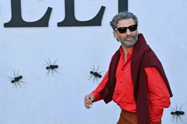 Cast member Oscar Isaac attends Netflix s dark comedy TV series Beef at the Egyptian Theatre in the Hollywood section of Los Angeles on Wednesday, April 8, 2026. Storyline: Road rage ensues after a parking-lot incident, resulting in a bitter feud between the two antagonists. The vendetta between them and the lengths they ll go to in order to wreak revenge on each other spirals out of control, jeopardizing everything and everyone in their lives.  LAP2026040821 JIMxRUYMEN