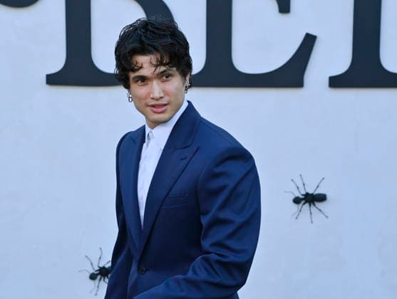 Cast member Charles Melton attends Netflix s dark comedy TV series Beef at the Egyptian Theatre in the Hollywood section of Los Angeles on Wednesday, April 8, 2026. Storyline: Road rage ensues after a parking-lot incident, resulting in a bitter feud between the two antagonists. The vendetta between them and the lengths they ll go to in order to wreak revenge on each other spirals out of control, jeopardizing everything and everyone in their lives.  LAP2026040827 JIMxRUYMEN