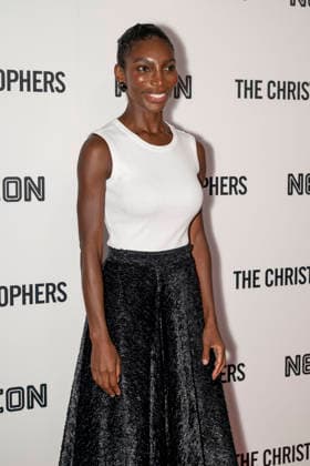 April 8, 2026, New York, New York, USA: MICHAELA COEL attends The Christophers premiere at Metrograph in New York. 8 April 2026 New York USA  - ZUMAa265 20260408_zep_a265_044 Copyright: xEricxAcquayex