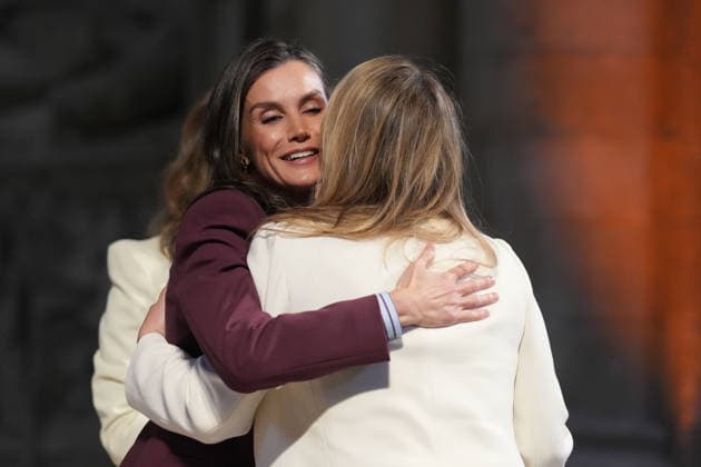 Queen Letizia meets with the Associació de Dones Empresàries Queen Letizia and , meets with the Associació de Dones Empresàries de Lleida, on April 9, 2026, in Lleida, Catalonia Spain The meeting, held in the Seu Vella de Lleida and behind closed doors, is part of the events of the 20th anniversary of the association and precedes the delivery of the XVI Premis Ap Lleida, which recognizes the leadership and career of women entrepreneurs and professionals in the territory 09 APRIL 2026 Lleida, Catalonia Lleida, Catalonia Spain  Copyright: xDavidxZorrakinox 7425948