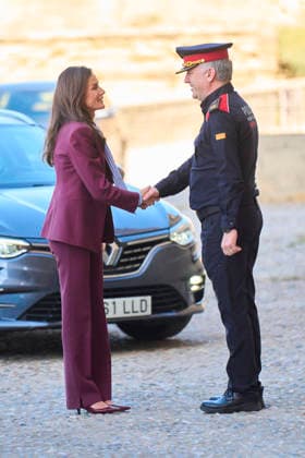 09-04-2026 Lleida Queen Letizia during a meeting with the Association of women entrepreneurs of Lleida (Association De Dones Empresaries De Lleida) and the presentation of the 16th Ap!lleida awards in Lleida. No Spain Â  Copyright: xPPEx