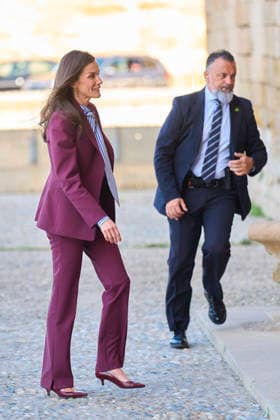 09-04-2026 Lleida Queen Letizia during a meeting with the Association of women entrepreneurs of Lleida (Association De Dones Empresaries De Lleida) and the presentation of the 16th Ap!lleida awards in Lleida. No Spain Â  Copyright: xPPEx
