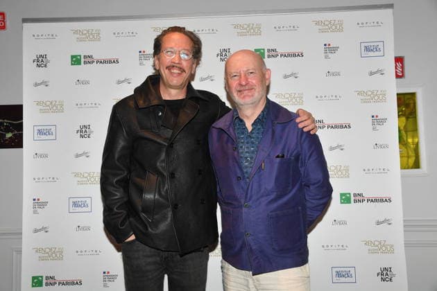 Photocall Rendez-Vous - Rome Reda Kateb and Jean Paul Salome attending the Hotel Sofitel Photocall Rendez-Vous in Rome, Italy on April 9, 2026. Photo by Vincenzo Landi IPA ABACAPRESS.COM Rome Italy  Copyright: xIPA ABACAx