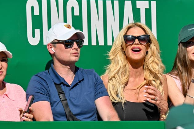 Victoria Silvstedtlors de la cinquième journée du Rolex Monte Carlo Masters au Monte Carlo Country Club de Monaco, le 9 avril 2026 Bruno Bebert Bestimage Victoria Silvstedt During the fifth day of the Rolex Monte Carlo Masters at the Monte Carlo Country Club in Monaco, on April 9, 2026 Monte Carlo Monaco  Copyright: xBrunoxBebertx xBestimagexBrunoxBebertx xBestimagex