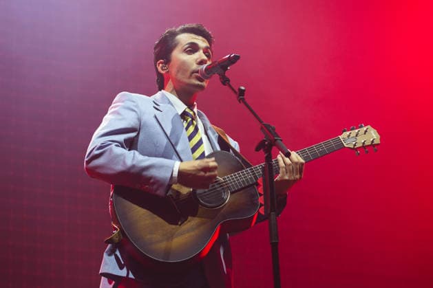 Music Concert - Fulminacci - Palazzacci Tour 2026 Fulminacci - stage name of Filippo Uttinacci - performs live during the concert of Palazzacci Tour 2026 on stage of Palazzo dello Sport on April 09, 2026 in Rome, Italy Rome Palazzo dello Sport Italy Copyright: xRobertoxBettacchix xLiveMediax LPM_2380965