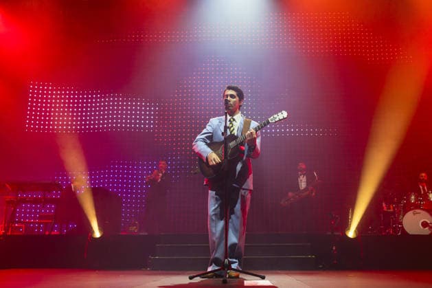 Music Concert - Fulminacci - Palazzacci Tour 2026 Fulminacci - stage name of Filippo Uttinacci - performs live during the concert of Palazzacci Tour 2026 on stage of Palazzo dello Sport on April 09, 2026 in Rome, Italy Rome Palazzo dello Sport Italy Copyright: xRobertoxBettacchix xLiveMediax LPM_2380970