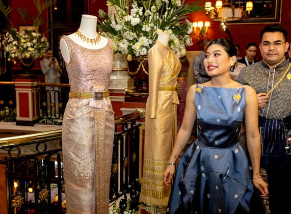 09-04-2026 Thailand Princess Sirivannavari Nariratana Rajakanya of Thailand during the presentation of a historic showcase, entitled CHUD THAI: Knowledge, Craftsmanship and Practices of the Thai National Costume, at Hotel Des Indes, the Hague. Â  Copyright: xPPEx