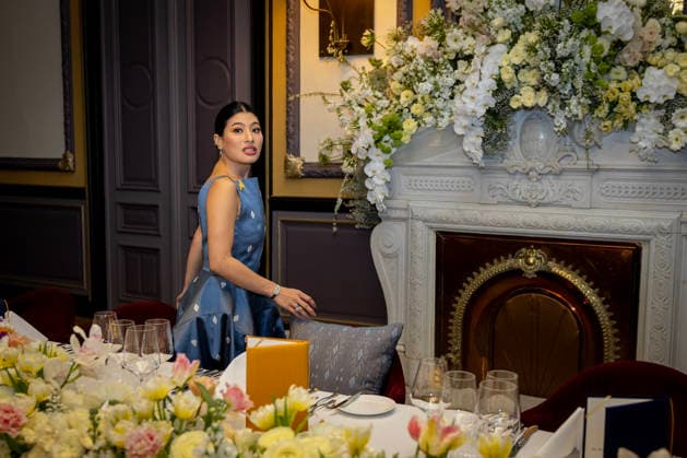 09-04-2026 Thailand Princess Sirivannavari Nariratana Rajakanya of Thailand during the presentation of a historic showcase, entitled CHUD THAI: Knowledge, Craftsmanship and Practices of the Thai National Costume, at Hotel Des Indes, the Hague. Â  Copyright: xPPEx