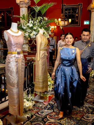 09-04-2026 Thailand Princess Sirivannavari Nariratana Rajakanya of Thailand during the presentation of a historic showcase, entitled CHUD THAI: Knowledge, Craftsmanship and Practices of the Thai National Costume, at Hotel Des Indes, the Hague. Â  Copyright: xPPEx