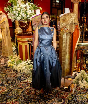 09-04-2026 Thailand Princess Sirivannavari Nariratana Rajakanya of Thailand during the presentation of a historic showcase, entitled CHUD THAI: Knowledge, Craftsmanship and Practices of the Thai National Costume, at Hotel Des Indes, the Hague. Â  Copyright: xPPEx