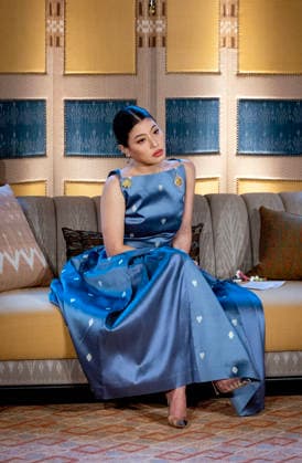 09-04-2026 Thailand Princess Sirivannavari Nariratana Rajakanya of Thailand during the presentation of a historic showcase, entitled CHUD THAI: Knowledge, Craftsmanship and Practices of the Thai National Costume, at Hotel Des Indes, the Hague. Â  Copyright: xPPEx