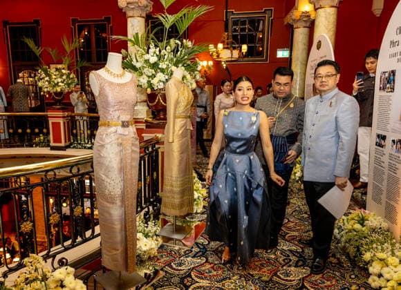 09-04-2026 Thailand Princess Sirivannavari Nariratana Rajakanya of Thailand during the presentation of a historic showcase, entitled CHUD THAI: Knowledge, Craftsmanship and Practices of the Thai National Costume, at Hotel Des Indes, the Hague. Â  Copyright: xPPEx