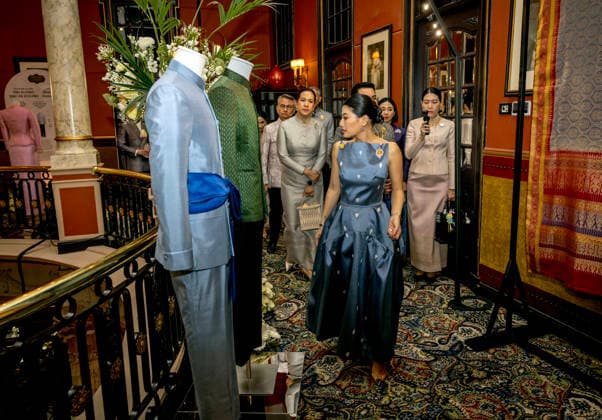 09-04-2026 Thailand Princess Sirivannavari Nariratana Rajakanya of Thailand during the presentation of a historic showcase, entitled CHUD THAI: Knowledge, Craftsmanship and Practices of the Thai National Costume, at Hotel Des Indes, the Hague. Â  Copyright: xPPEx