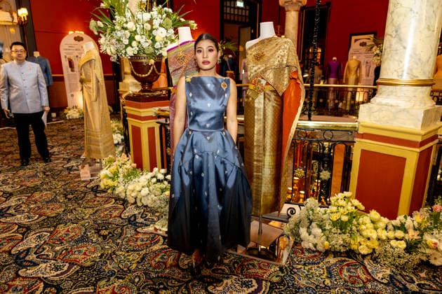 09-04-2026 Thailand Princess Sirivannavari Nariratana Rajakanya of Thailand during the presentation of a historic showcase, entitled CHUD THAI: Knowledge, Craftsmanship and Practices of the Thai National Costume, at Hotel Des Indes, the Hague. Â  Copyright: xPPEx