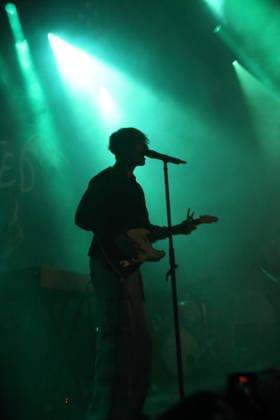 Joachim Liebens from the band The Haunted Youth at a concert at Hole 44 in Berlin, April 9, 2026 The Haunted Youth concert Berlin
