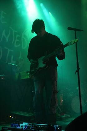 Joachim Liebens from the band The Haunted Youth at a concert at Hole 44 in Berlin, April 9, 2026 The Haunted Youth concert Berlin